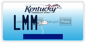 LMM license plate in Kentucky