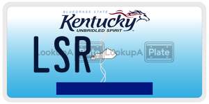 LSR  license plate in KY