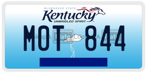 M0T844  license plate in KY