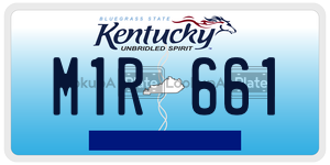 M1R661  license plate in KY