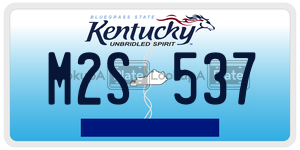 M2S537  license plate in KY