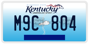 M9C804  license plate in KY