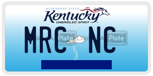 MRCNC  license plate in KY