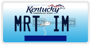 MRTIM  license plate in KY