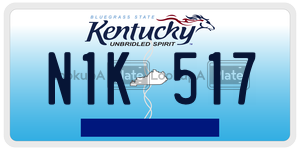N1K517 license plate in Kentucky