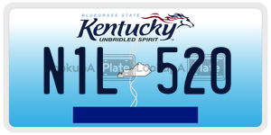 N1L520  license plate in KY