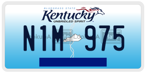 N1M975  license plate in KY