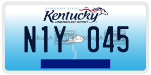 N1Y045  license plate in KY