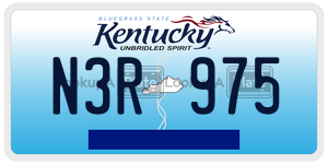 N3R975  license plate in KY