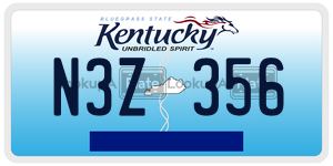 N3Z356  license plate in KY