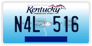 N4L516  license plate in KY