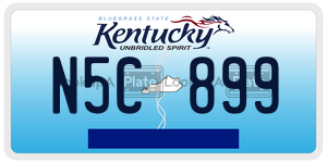 N5C899  license plate in KY