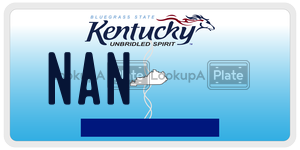 NAN  license plate in KY