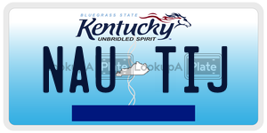 NAUTIJ license plate in Kentucky