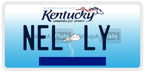 NELLY  license plate in KY