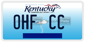 OHFCC  license plate in KY