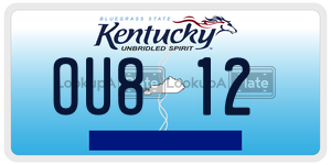 OU812  license plate in KY