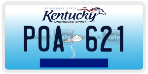 P0A621  license plate in KY