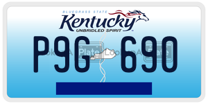 P9G690  license plate in KY