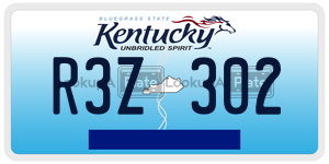 R3Z302  license plate in KY