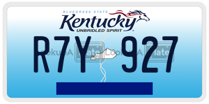 R7Y927  license plate in KY