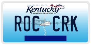 ROCCRK  license plate in KY