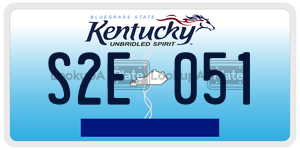 S2E051  license plate in KY