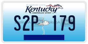 S2P179  license plate in KY
