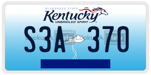 S3A370  license plate in KY