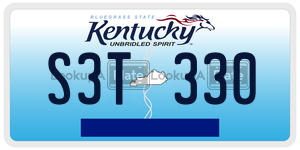 S3T330  license plate in KY