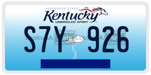 S7Y926  license plate in KY