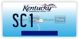 SC1  license plate in KY