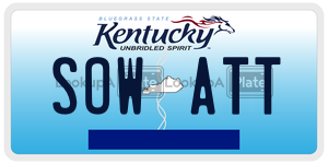 SOWATT  license plate in KY