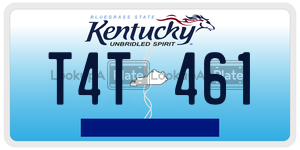T4T461  license plate in KY
