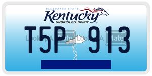 T5P913  license plate in KY