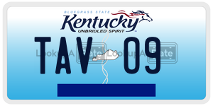 TAVO9  license plate in KY