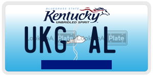 UKGAL  license plate in KY