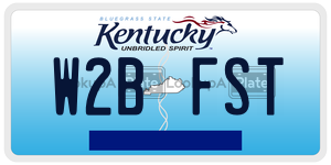 W2BFST  license plate in KY