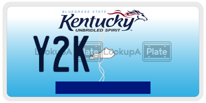 Y2K  license plate in KY