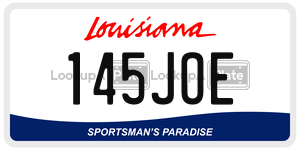 145JOE  license plate in LA