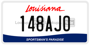 148AJO  license plate in LA