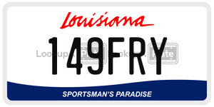 149FRY  license plate in LA