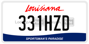 331HZD  license plate in LA
