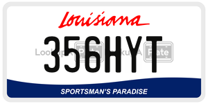 356HYT  license plate in LA