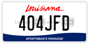 404JFD  license plate in LA