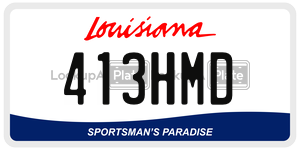 413HMD  license plate in LA