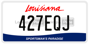 427EQJ  license plate in LA