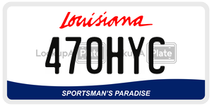 470HYC  license plate in LA