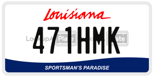 471HMK  license plate in LA