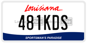 481KDS  license plate in LA